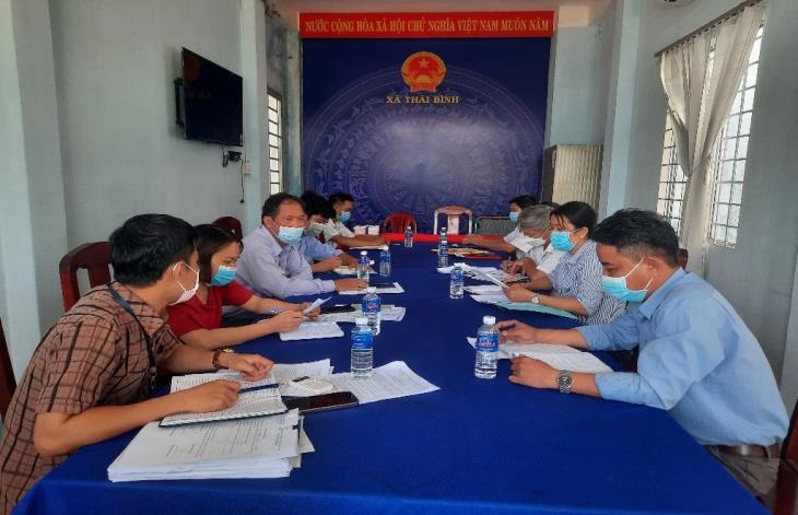 Ban Kinh tế - Xã hội Hội đồng nhân dân xã Thái Bình, huyện Châu Thành: Giám sát chuyên đề về kết quả thực hiện công tác điều tra, rà soát, bình xét hộ nghèo, hộ cận nghèo trên địa bàn xã năm 2021